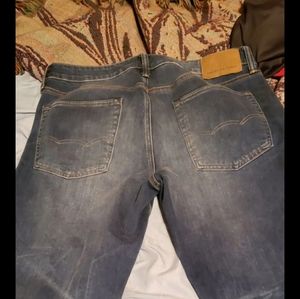 Mens American Eagle Bootcut Airflex jeans.